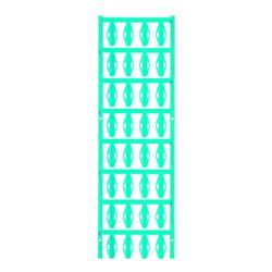 Weidmüller Leitermarkierer 23x10mm,blau SFX 10/23 NE BL V2