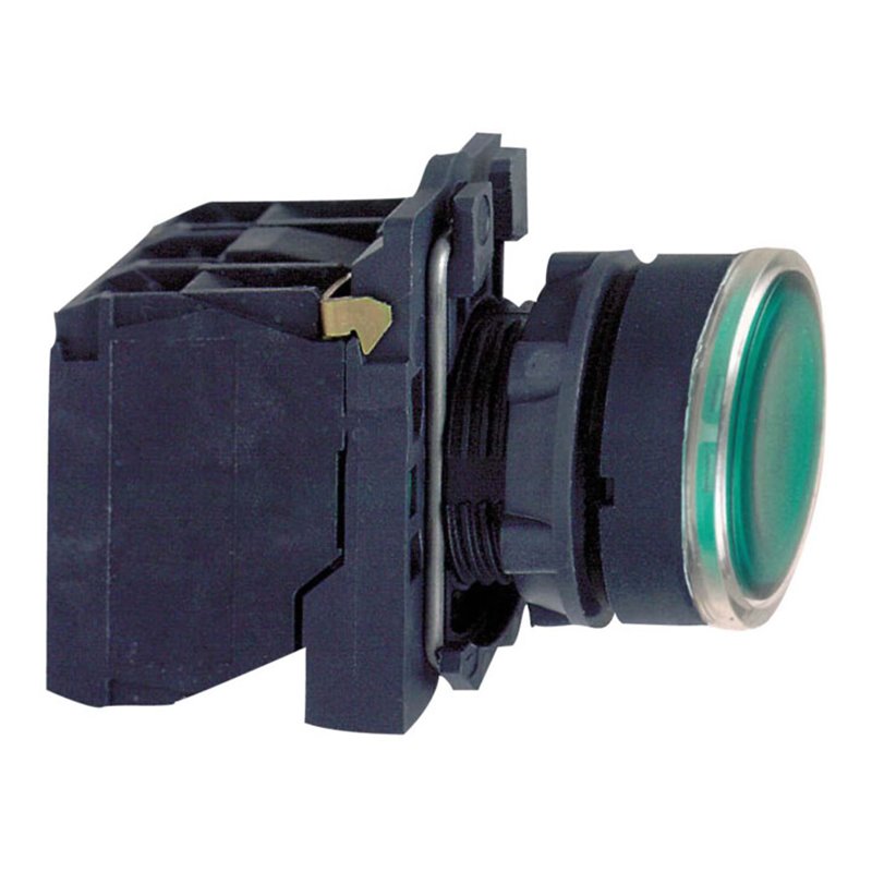 Schneider Electric Leuchtdrucktaster gn LED MODUL 230V/1S XB5AW33M5