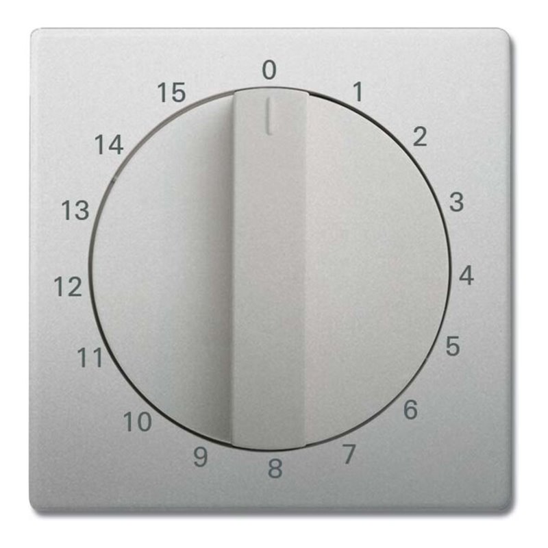 Busch-Jaeger Zentralscheibe edelstahl Bedienelement 1770-866-103