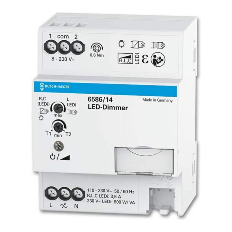 Busch-Jaeger Dimmer grau REG 6586/14