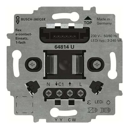 Busch-Jaeger E-Contact-Einsatz 1-fach 64814 U