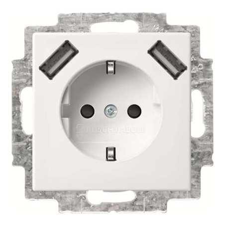 Busch-Jaeger SCHUKO-2x USB Steckdose 20 EUCB2USB-914