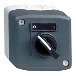 Schneider Electric Gehäuse m.Wahlschalter 1S (AUS-EIN) XALD134