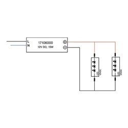 Brumberg Leuchten LED-Netzgerät 15W 12V DC 17106000
