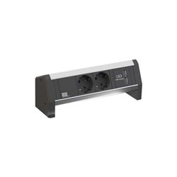 Bachmann Steckdosenleiste DESK 2x Schutzk.-Dose 902.0192