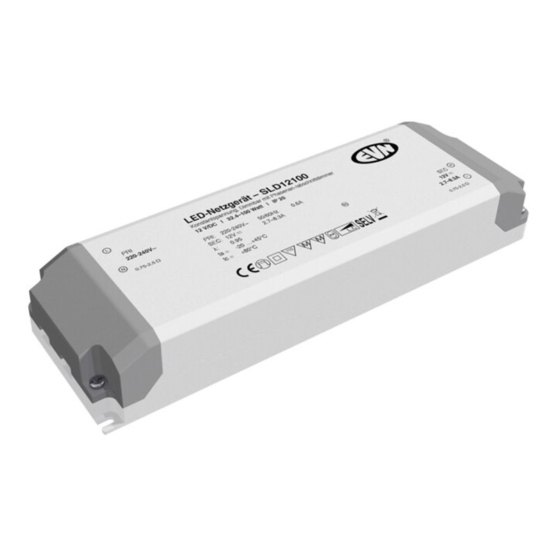 EVN Lichttechnik LED-Netzgerät 12VDC 32,4-100W IP20 SLD12100