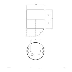 EVN Lichttechnik LED-Deckenanbau-Spot 3000K ws AS20130102