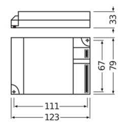 OSRAM BETRIEBSGERÄTE EVG QTi-T/E 2x18-42 DIM