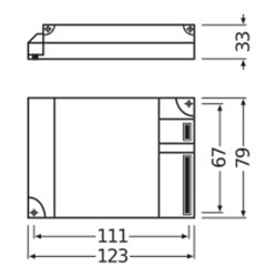 OSRAM BETRIEBSGERÄTE Elektronischer Trafo QTP-DE 2x10/13/22024