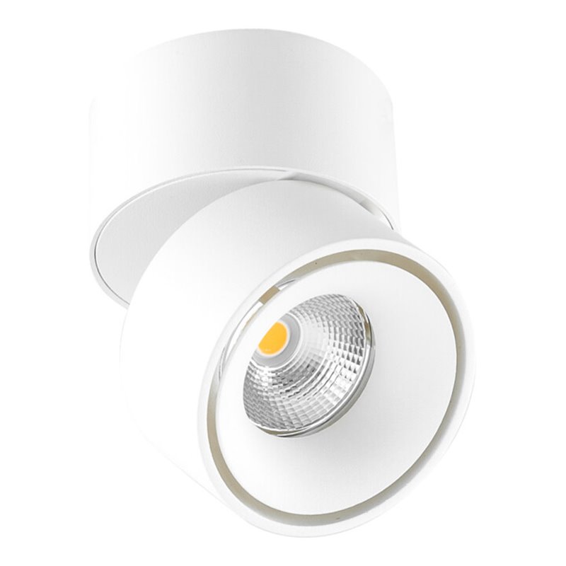 EVN Lichttechnik LED-Deckenanbau-Spot 3000K ws AS20090102