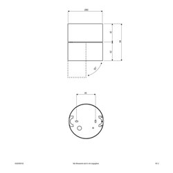EVN Lichttechnik LED-Deckenanbau-Spot 3000K ws AS20090102