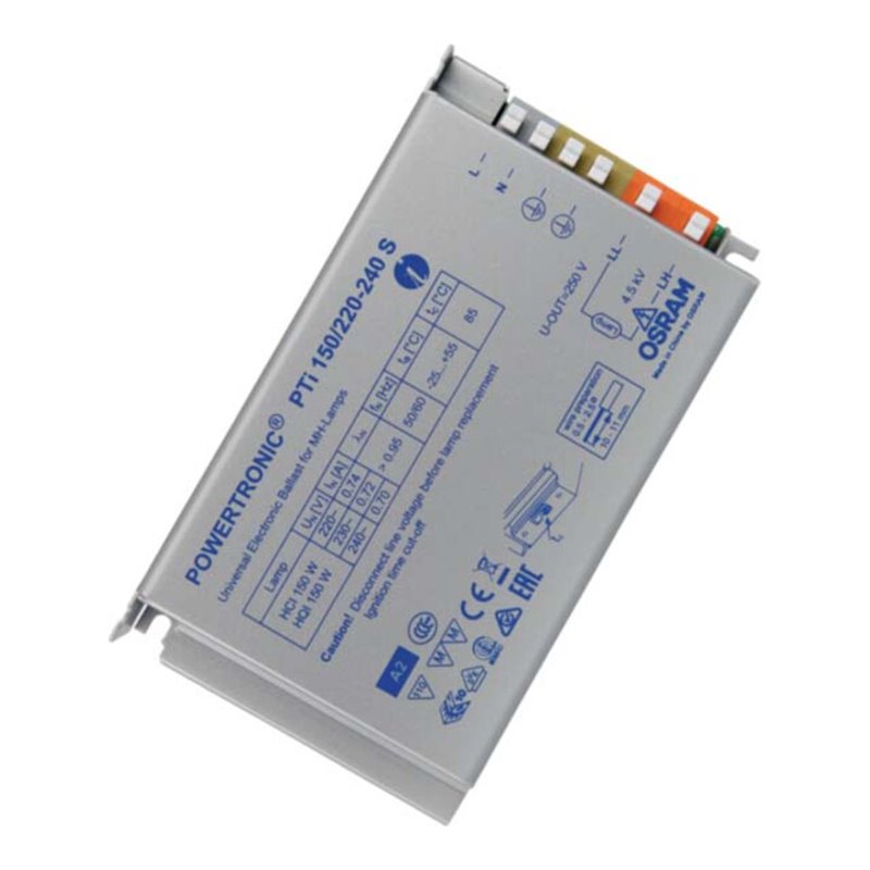 OSRAM BETRIEBSGERÄTE Elektronischer Trafo PTi 150/220-240 S
