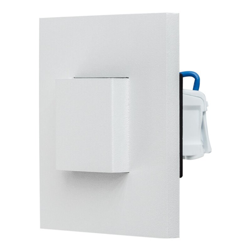 EVN Lichttechnik LED-Wandeinbauleuchte 3000K IP44 2-fach ws LQ41802WD