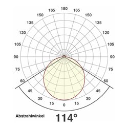 EVN Lichttechnik LED-Wandeinbauleuchte 3000K IP44 2-fach ws LQ41802WD