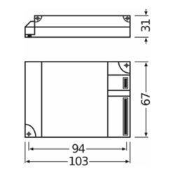 OSRAM BETRIEBSGERÄTE EVG QTP-FC 1x55/220-240