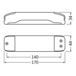 OSRAM BETRIEBSGERÄTE Elektronischer Trafo HTL105/230-240