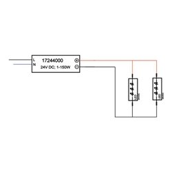 Brumberg Leuchten LED-Netzgerät 1-150W 24V IP20 schaltbar 17244000
