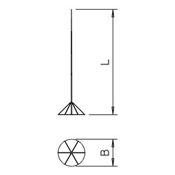 OBO Bettermann Vertr Befestigungsklemmstück FTK RAL7035 BFK 153 33FTKLGR
