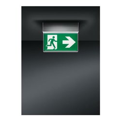 Brumberg Leuchten LED-Rettungszeichenleuchte mit Piktogramm, 3/8h 79230264