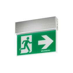 Brumberg Leuchten LED-Rettungszeichenleuchte mit Piktogramm, 3/8h 79230264