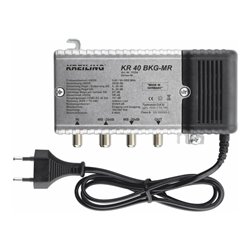 Kreiling Tech. BK-Verstärker 39dB 29dB Rückweg 0-65MHz KR 40 BKG-MR
