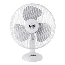 DeKo Tischventilator 40cm, 45W, osz. B 405 Stratos ws
