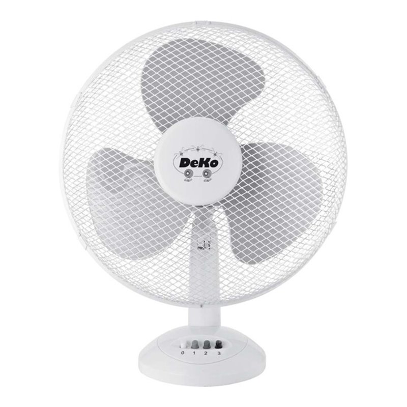 DeKo Tischventilator 40cm, 45W, osz. B 405 Stratos ws