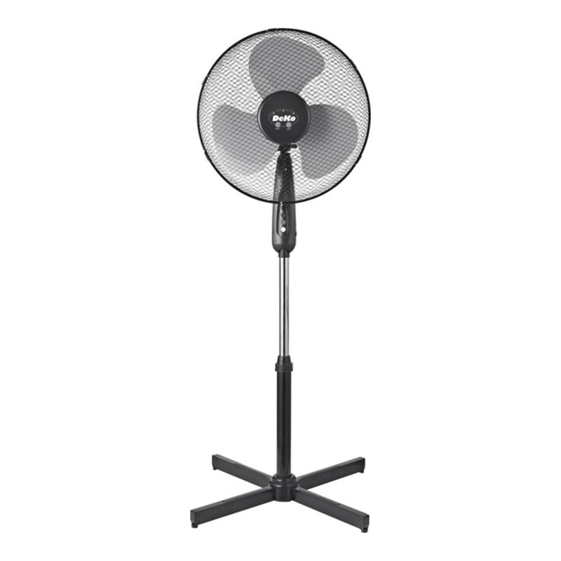 DeKo Standventilator 40cm, 45W, osz. B 419 Stratos sw