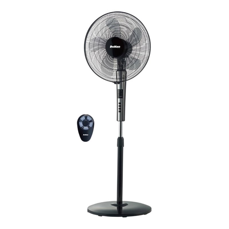 DeKo Standventilator 39cm, 65W, osz.,sw B 480 StratosControl