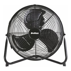 DeKo Bodenventilator 30cm, 55W B 132 sw-matt