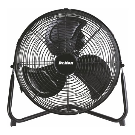 DeKo Bodenventilator 30cm, 55W B 132 sw-matt