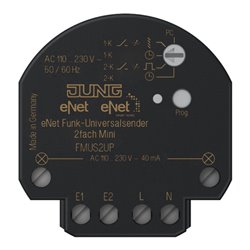 Jung Funk-Universalsender 2-kanalig FM US 2 UP