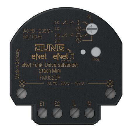 Jung Funk-Universalsender 2-kanalig FM US 2 UP