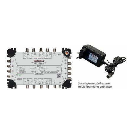 Kreiling Tech. Multischalter kaskadierbar 8+1 Ein., 8 Teil. KR 9-8 MSK-III