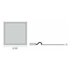 Performance in Light LED-Einlegeleuchte FL600 3000K Konv.ws 8607891273300