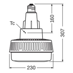 OSRAM LAMPE LED-Lampe E40 840 HQLEDHB20000140W840