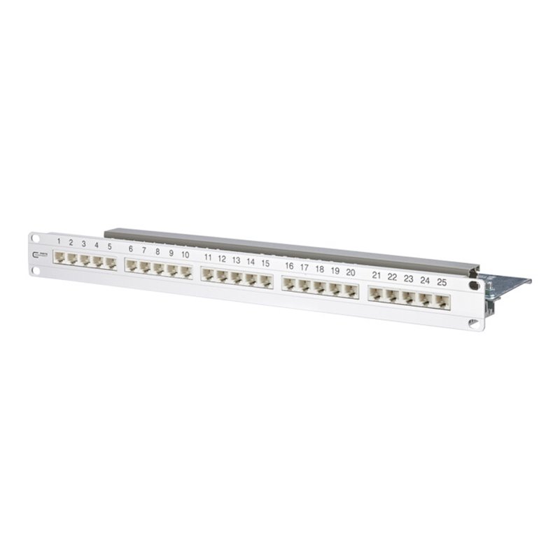 BTR NETCOM Patchfeld alu. elox UAE 25X8(4)Kat.3 130814-E