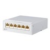 BTR NETCOM AP-Verteiler 6Port 6xRJ45, lgr, Cat.5e 130862-06-E