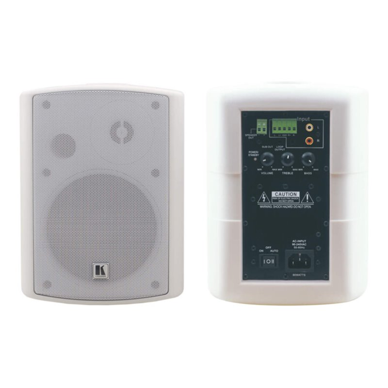 Kramer Wandlautsprecher Aktiv-Passiv,ws TAVOR-5-O(Paar)/WHIT