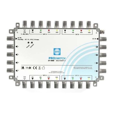 Wisi Multischalter 9in8 ter.pass.o.NT DY 0908