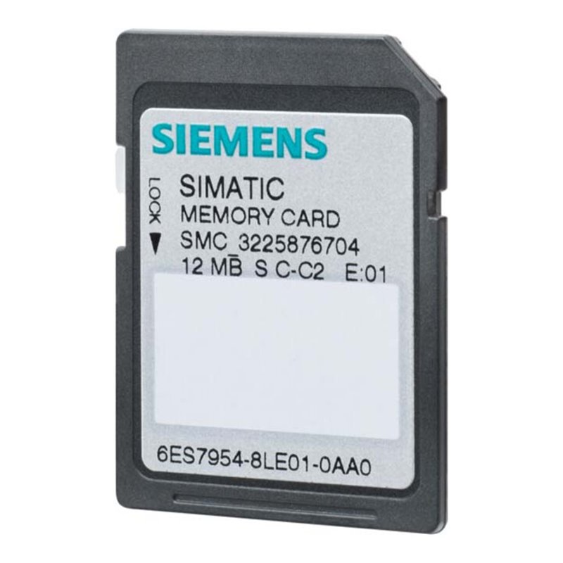 Siemens Indus.Sector Memory Card 3,3V, 4MByte 6ES7954-8LC03-0AA0