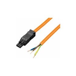 Rittal Anschlussleitung 3-p. 3m or m.Buchse SZ 2500.400 (VE5)