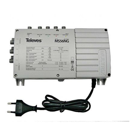 Televes Multischalter mit Netzteil MS56NG