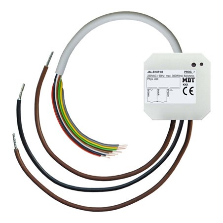 MDT technologies Jalousieaktor 1-fach 6A,230VAC,4Binäreing JAL-B1UP.02