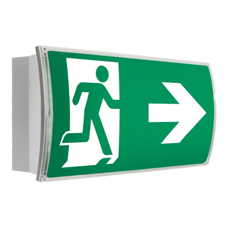 RP-Technik LED-Rettungszeichenleuchte inkl. Piktoset KCW013SC