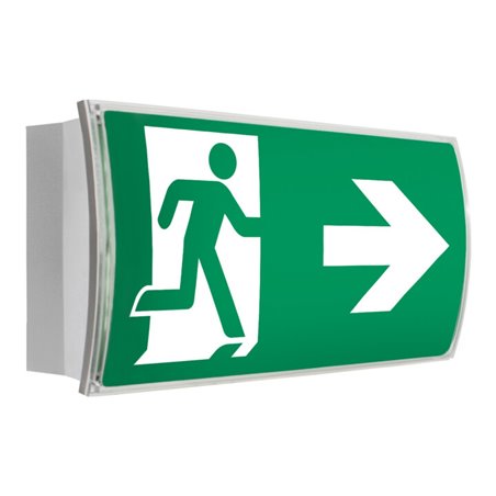 RP-Technik LED-Rettungszeichenleuchte inkl. Piktoset KCW013SC