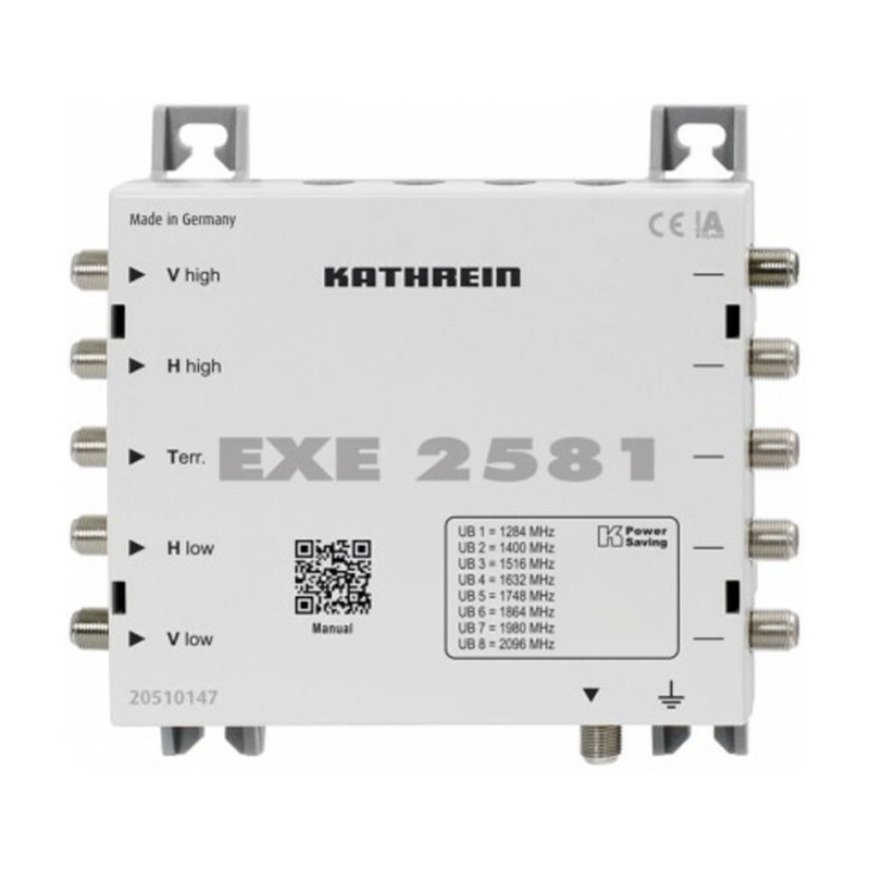 Kathrein Multischalter 5 auf 4/8 kaskadierb EXE 2581