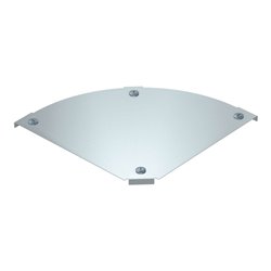 OBO Bettermann Vertr Deckel Bogen 90Grad B300mm DFBM 90 300 FS