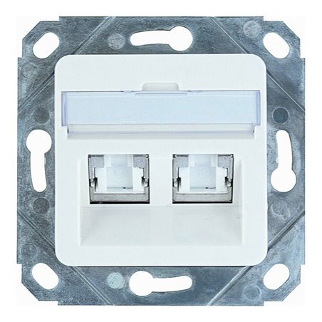 Corning Dose 2x Cat6A PL 180 UP/UPK RAL9010 DE620045554