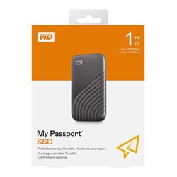 Western Digital SSD Extern 1TB USB 3.2 TypC,4,57cm(1,8Z) WDBAGF0010BBL-WESN